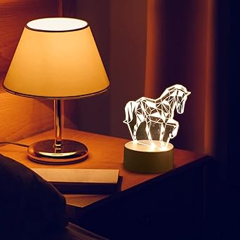 Horse Night Light 3D Lamp