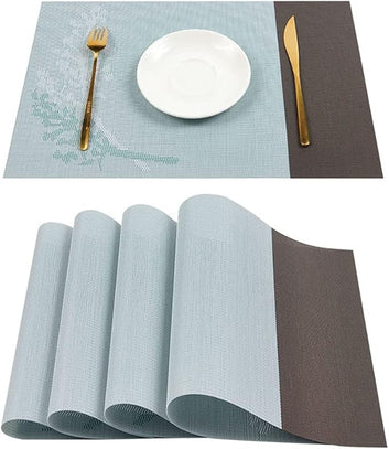 Linen Washable Dining Table Placements Mats